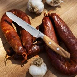 Wüsthof Amici Gezahntes Messer 14 Cm -Wüsthof wusthof amici small toothed knife 14 cm olive wood 2